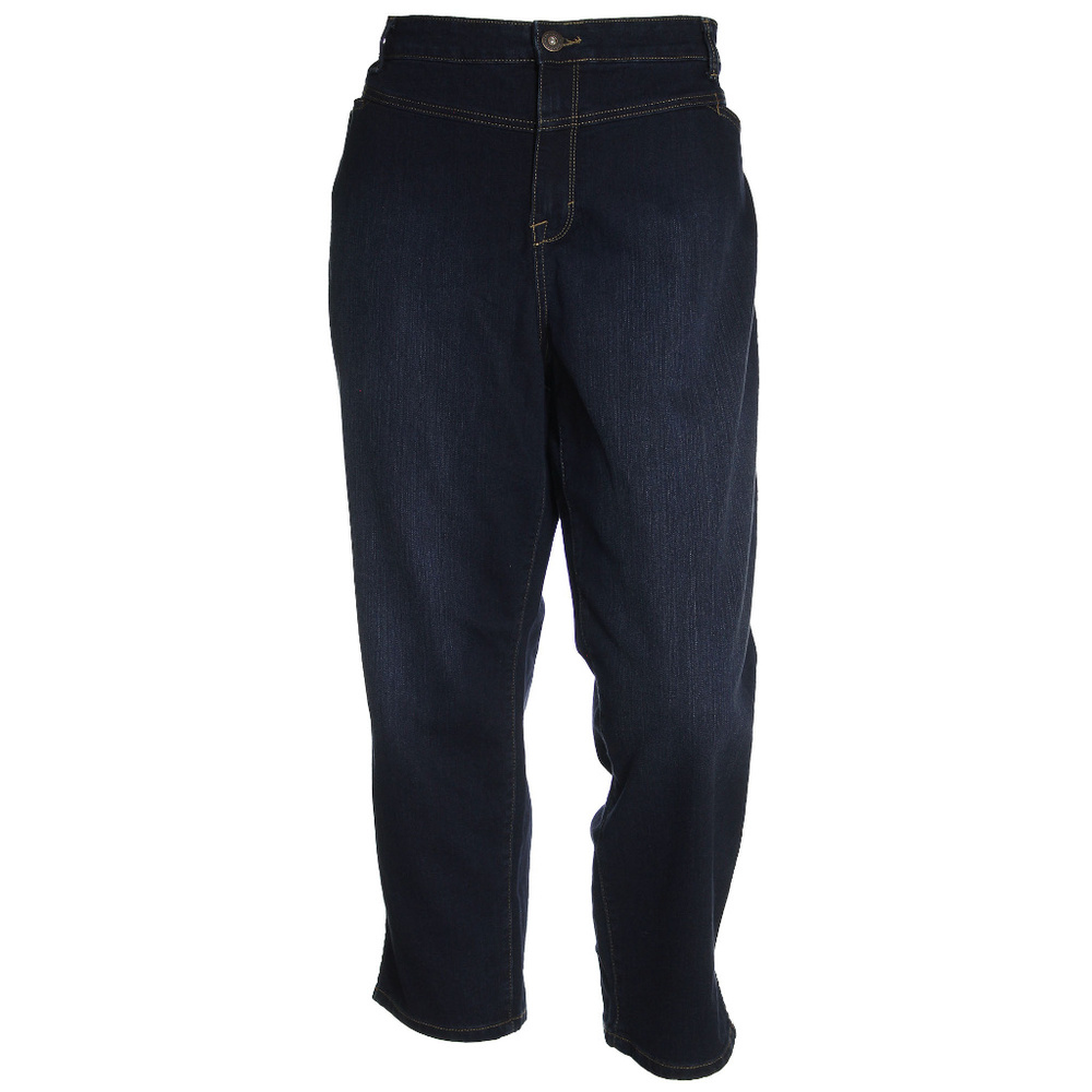Blue Denim Mid-Rise Ankle Length Jeans NEW w/ Tags Style & Co Plus Sizes